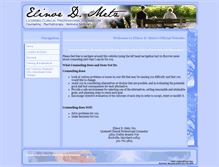 Tablet Screenshot of elinormetz.com